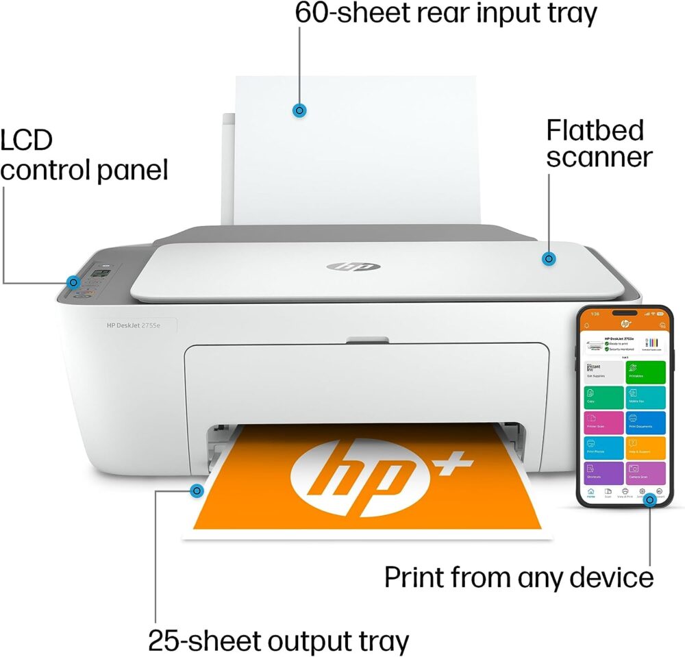 HP DeskJet 2755e SKU : PF10001